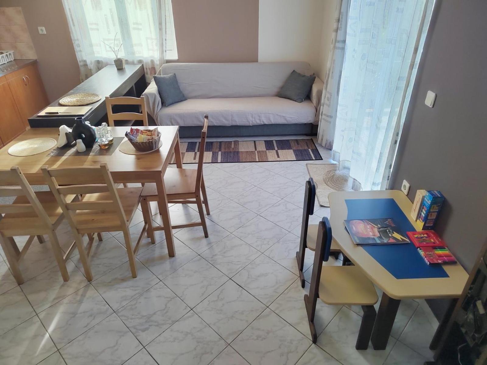 Manos Apartments Kolimvárion Zimmer foto